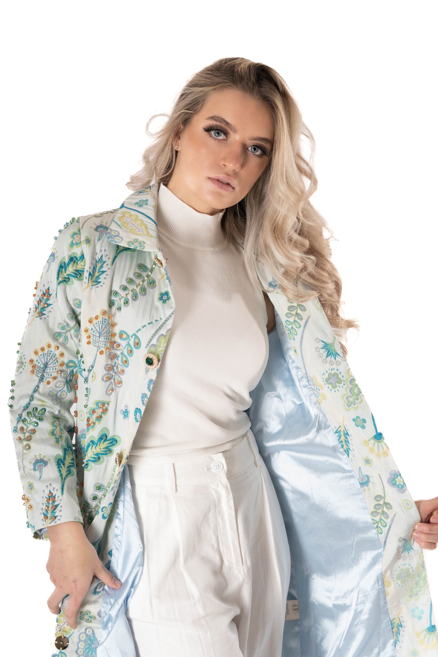 Cecile Embellished Coat