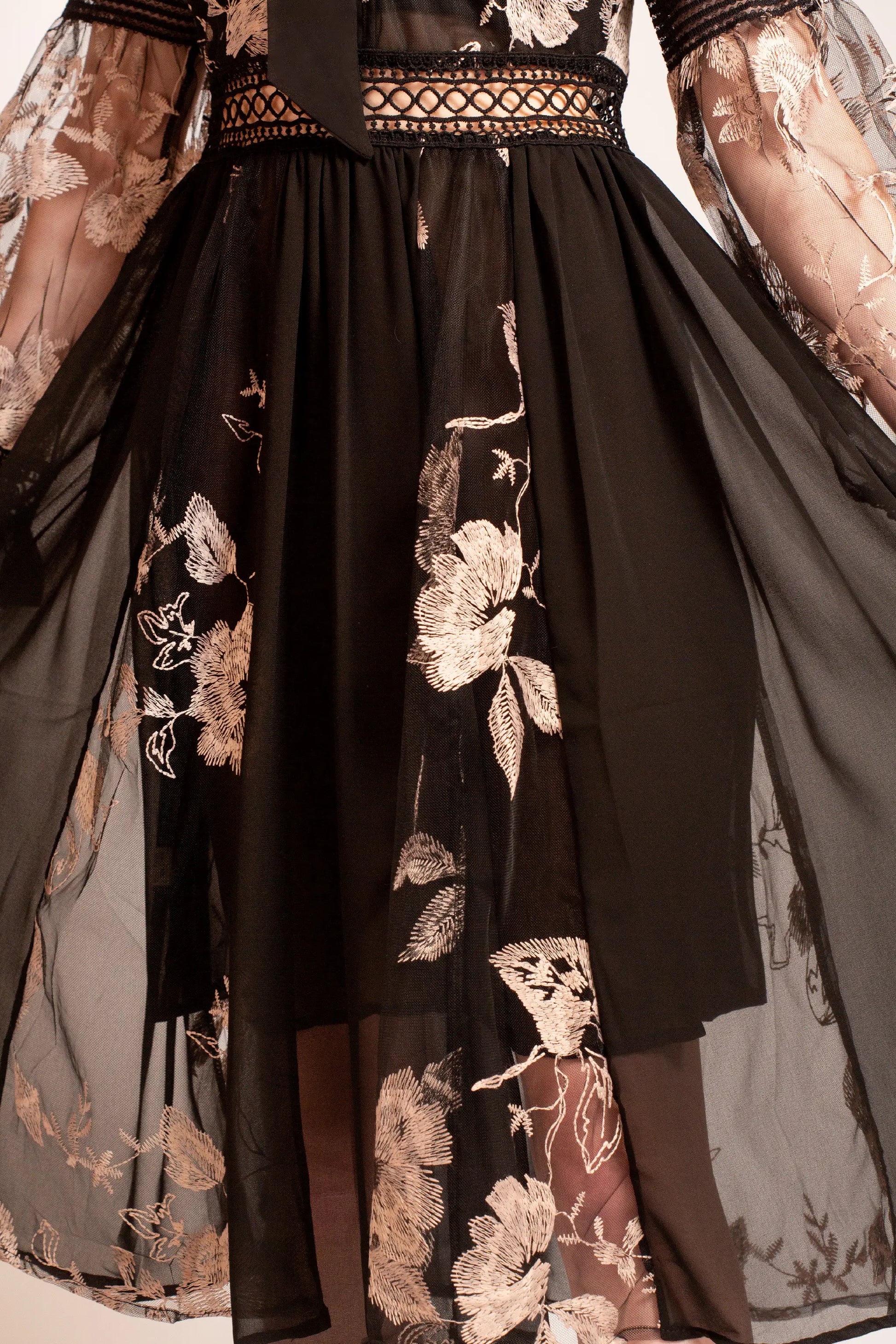 Ava Floral Embroidery Dress Ava Floral Embroidery Dress