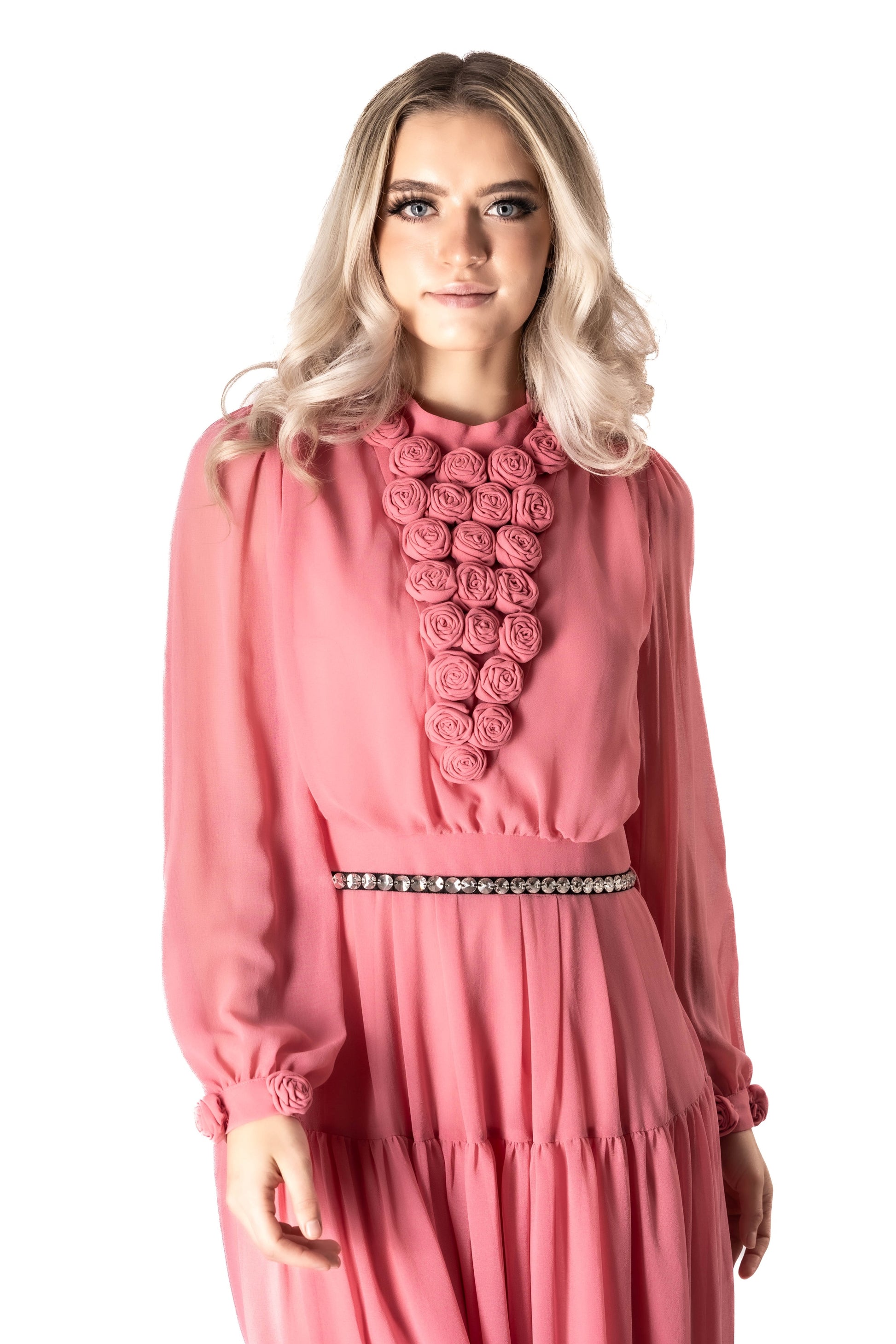 emma ruffle maxi dress Emma During + After Maxi Tank Dress